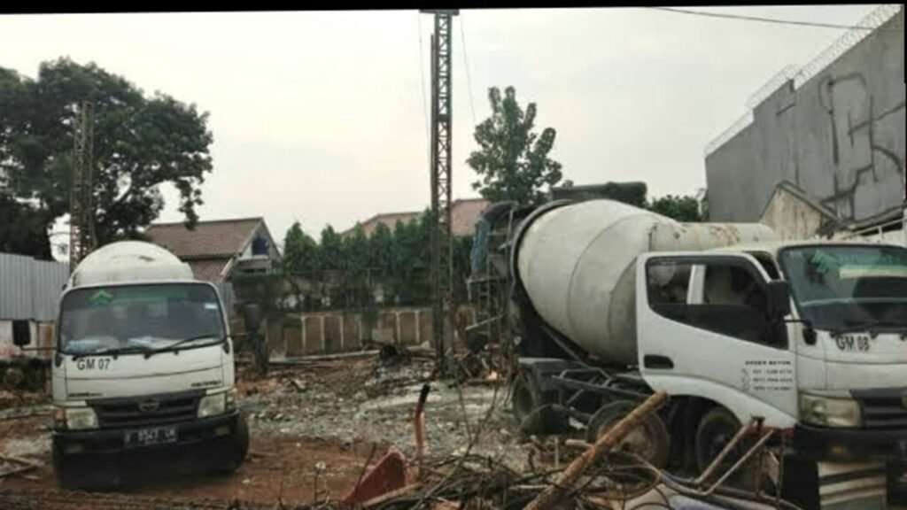 Beton MiniMix Praktis Siap Pakai