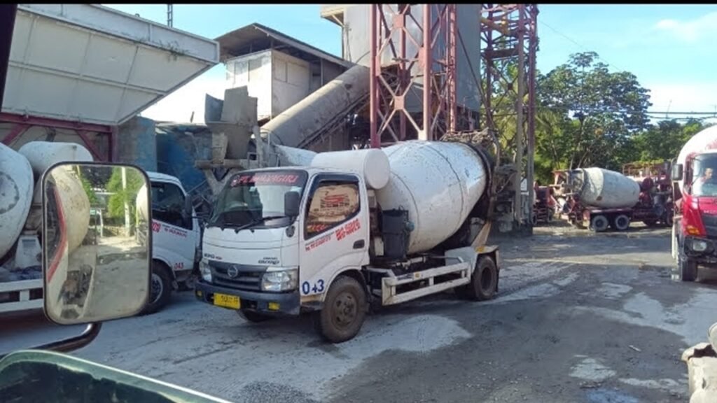 Beton MiniMix Praktis Siap Pakai