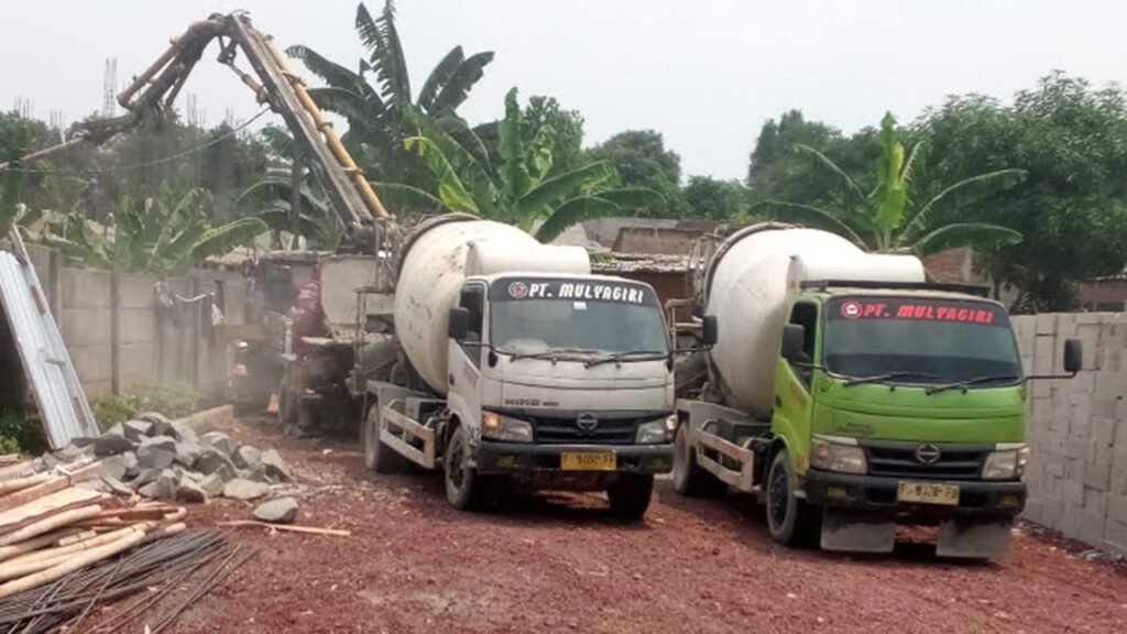 Beton MiniMix Praktis Siap Pakai
